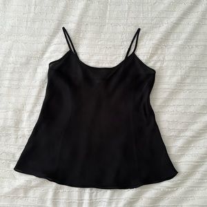 Cabi size XS black silk cami